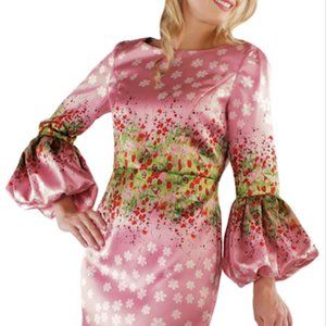 CHANCELE PUFF SLEEVE DRESS
